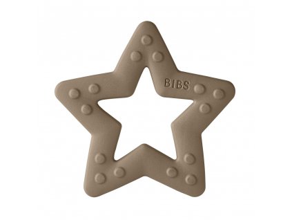 BIBS Baby Bitie hryzátko Star Dark Oak 5713795219957