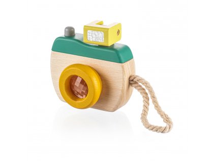 Zopa drevený fotoaparát green