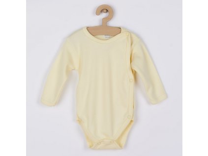 Body celorozopínacie New Baby Classic žlté