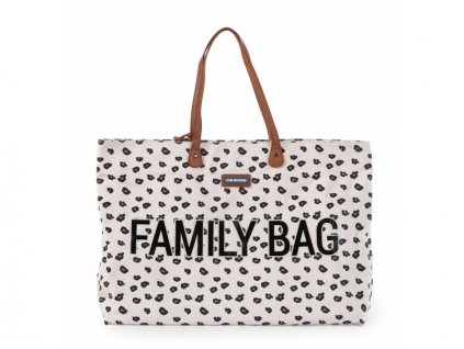 Cestovná taška Family Bag Canvas Leopard