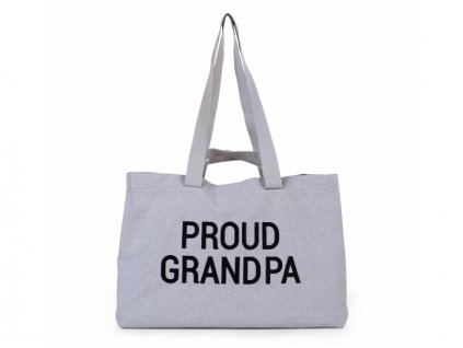 Cestovná taška Childhome Grandpa Canvas Grey