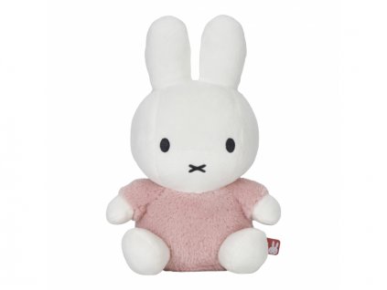 Little Dutch Králiček Miffy Fluffy Pink 25 cm