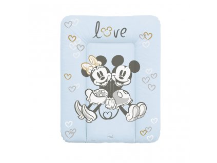 Ceba Podložka prebaľovacia mäkká na komodu (50x70) Disney Minnie & Mickey Blue