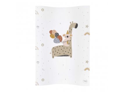 Ceba Podložka prebaľovacia 2-hranná mäkká COSY (50x70) Giraffe