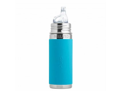 1 Pura termo flasa s naustkom 260ml Aqua