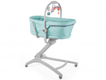 Multifunkčná postieľka lehátko stolička Chicco Baby Hug Air 4v1 Aquarelle