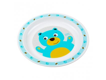 Canpol Babies plastový tanierik macko 5901691864818