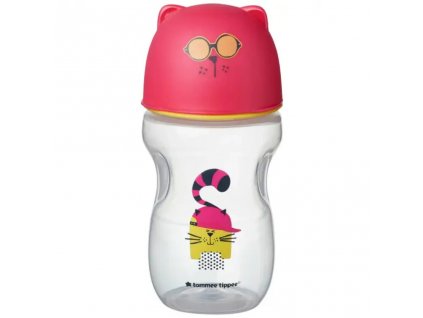 Tommee Tippee hrnček s mäkkým náustkom 300 ml ružový 5010415471857