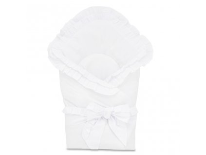 Zavinovačka MimiNu biela s krajkou 5907803145042