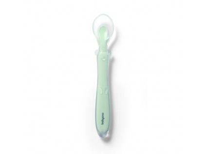 BabyOno silikónová flexibilná lyžička mentolová 5901435414286