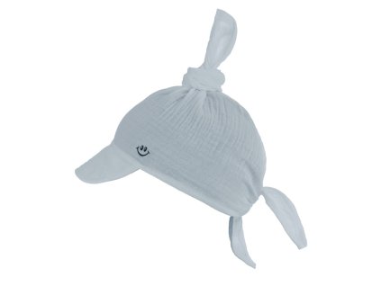 Agbo mušelínová šatka Kobo Modrá | 46-50 cm