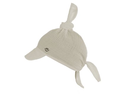 Agbo mušelínová šatka Kobo Béžová | 46-50 cm