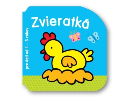 Kniha Zvieratká | 1-3 roky 9788081078279