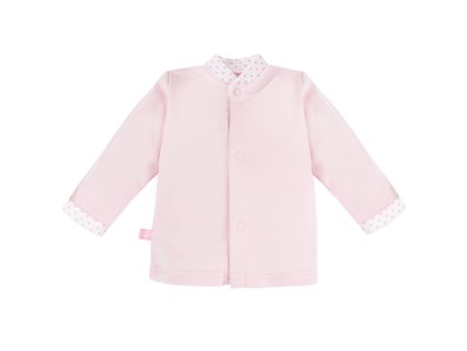 Kabátik EEVI Newborn ružový | 62 5904356852007
