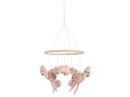 BabyFehn drevený kolotoč Plameniak 4001998042146
