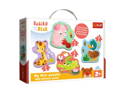 Trefl puzzle bábätkove zvieratká 5900511361353