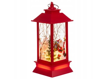 Vianočný červený LED lampášik 5900779960985