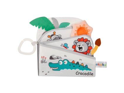 Akuku senzorická knižka ZOO 5907644007042