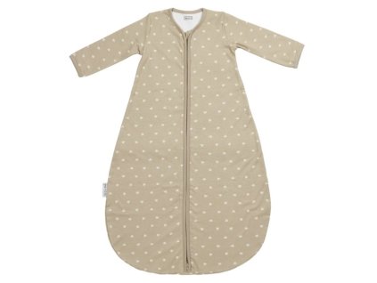 Meyco spací vak s rukávmi Sweet Heart sand/Soft sand | 70 cm 4054703002720