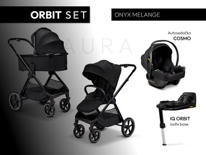 Moon Aura set Orbit (Farba Onyx Melange)