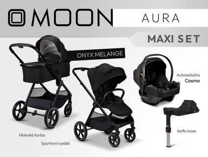 Moon Aura set Maxi (Farba Onyx Melange)