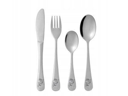 Detský nerezový 4-dielny príbor 5907078430560