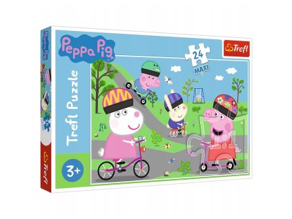 Puzzle Maxi Prasiatko Pepa aktívny deň 5900511143300