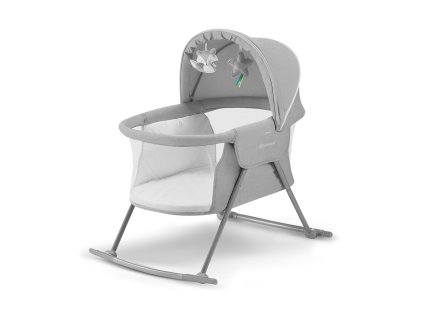 Prenosná postieľka Kinderkraft Lovi 3v1 Gray