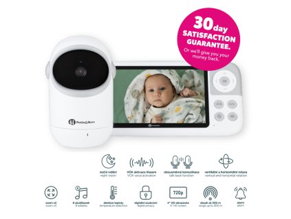 Detská videopestúnka Petite&Mars EVE 5.0