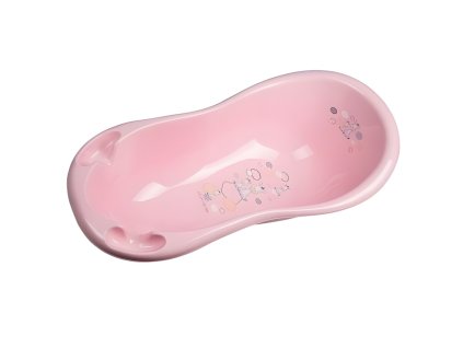 Maltex anatomická vanička Zebra ružová