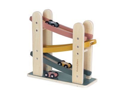 Drevená dráha pre autíčka Milky Way Aurora Pink