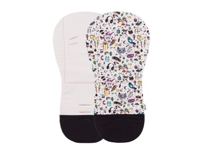 Vložka do kočíka Petite&Mars Foamy Limited 100 Tattoo