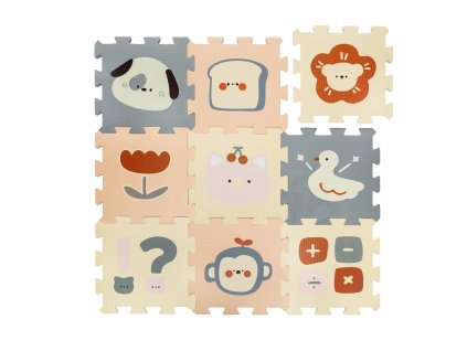 Zopa penové Puzzle na zem Logic | 9 kusov | 30x30 cm