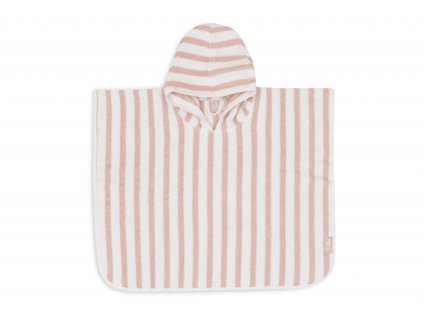 Pončo Jollein Stripe Wild Rose