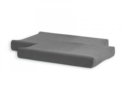 Poťah na prebaľovaciu podložku Jollein froté Storm Grey 50x70 cm 2 kusy