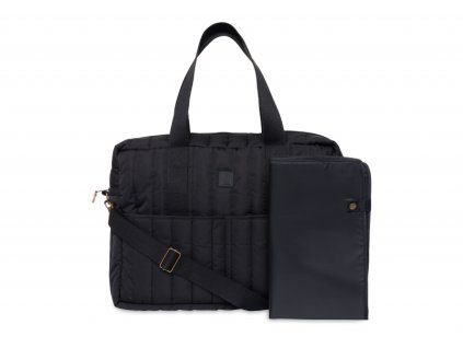 Prebaľovacia taška Jollein Puffed Moos Black