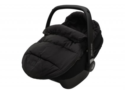 Fusak do autosedačky Jollein Puffed Black