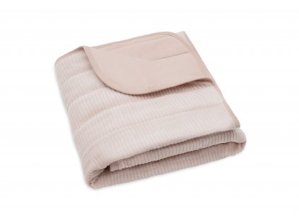 Deka Jollein Velvet Rib Wild Rose 75x100 cm