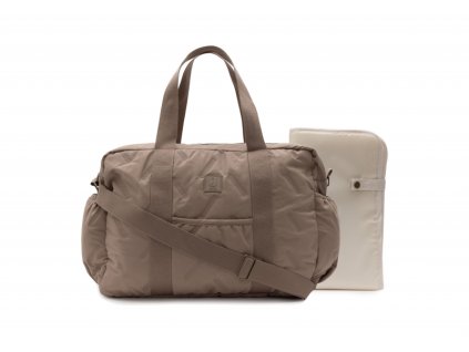 Prebaľovacia taška Jollein Embossed Lily Milky Coffee