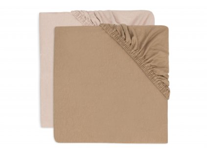 Jollein plachta 40/50 x 80/90 cm 2 kusy Wild Rose/Biscuit