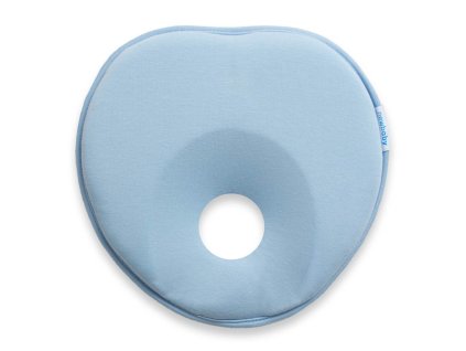 Ergonomický dojčenský vankúšik New Baby Basic Blue