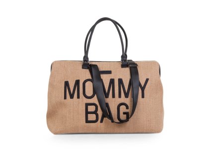Prebaľovacia taška Mommy Bag Raffia Look