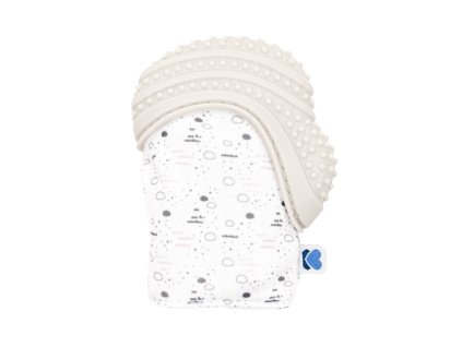 Silikónová rukavička KikkaBoo Savanna Grey