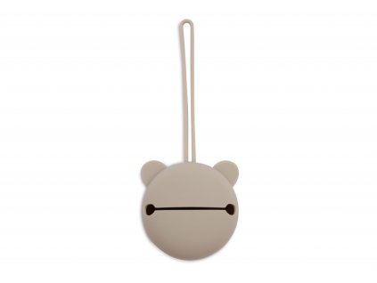 Jollein Silikónové puzdro na cumlík Olive Green