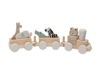 Drevený vláčik Jollein Jungle Jambo