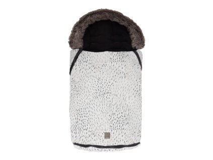 Zimný fusak KikkaBoo Trendy Memphis White