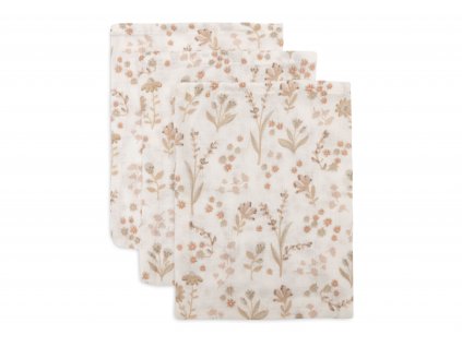 Žínky Jollein Bloomy 3 kusy