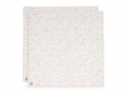 Jollein zavinovacie plienky 115x115 cm Elephant Tales 2 kusy