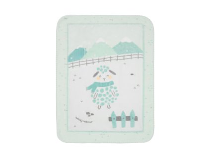 Detská deka KikkaBoo Super Soft 140x110 cm Sleepy Sheep