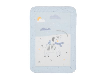 Detská deka KikkaBoo Super Soft 140x110 cm Stripy Friends